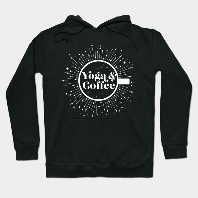 Yoga & Coffee Hoodie by emanuelacarratoni